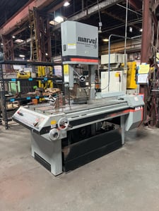 18" x 22" Marvel #8-Mark-II, Vertical Bandsaw, 14' 6" x 1" blade, 2 HP