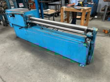 J M Montgomery 6' x 18 gauge J.M. Montgomery #7218H, Plate Bending Roll, 5 HP
