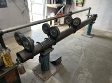 Birkestrand Supercutter #12250, Tube Cutoff Machine, w/ 10' In/Out Feed