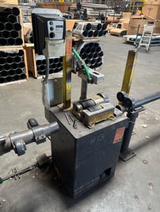 Birkestrand #SuperCutter, Tube Cutoff Machine, w/ In/Out Feed Conveyors