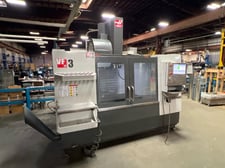 Haas #VF-3, CNC vertical machining center, 2016