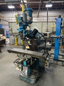 Bridgeport #Series-I, Vertical Mill, 9" x42" table, 2 HP, Mitutoyo 2-Axis digital read out, Coolant Miser