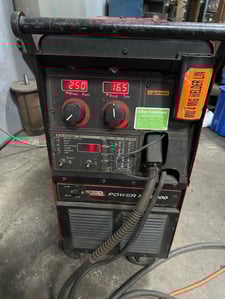 Lincoln #Power-Mig-300, CC/CV Mig Welder