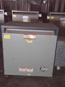 150 KVA, 480 Primary, 208/120 Secondary General Electric #9T23A3876, Dry Type Transformer, 3 Phase, 60 Hz