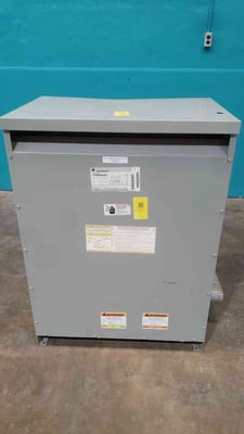 150 KVA, 480 Primary, 240/120 Secondary General Electric #9T23B3846G03, Dry Type Transformer, Type QL, 3 Phase