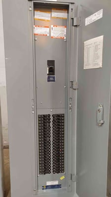 225 Amp. Square D NQOD #NQOD442M225CU, Main Breaker Panelboard, 42-Circuit, Copper Bus, 208Y/120 Volts