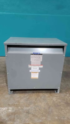 45 KVA, 208 Primary, 208Y/120 Secondary Square D Sorgel #45T85HFISNLP, K-Factor 13 Transformer, 3 Phase
