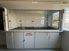 Fisher Hamilton " Concept", Fume Hood, Polymer Lining, Epoxy Work Bench, 8' width, A Condition
