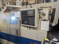 Daewoo Doosan #Puma-200C, CNC lathe, 20" swing, 13.78" turning diameter, 15.7" centers, 2.5" bar, 20 HP, 4500