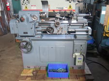 9.4" x 23.6" Schaublin #120-VM, precision lathe, 25mm collet, 3jaw 5" chuck, Steady Rest, change gears