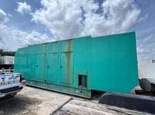 750 KW Cummins #750GFLB, Natural gas gen, 1220 HP, GTA50-G2 engine, sound attenuated enclosure, 523 hours