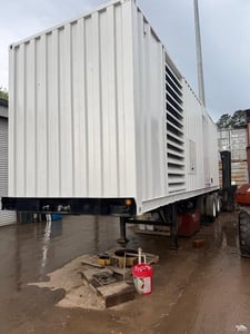 800 KW Cummins #QSK23-G3, Mobile power module, 1073 HP, Tier2, QSK23-G3 engine, sound attenuated enclosure