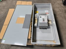 1200 Amps, Susol #UTS1200H-MCCB, Circuit Breaker, w/ Enclosure, Digital Trip Relay, 3P, 600 Volts