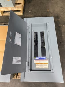 225 Amp. Square D, NQ442L2C-NQ, Panelboard, 240 VAC, 3PH, 4W, 42 Space, NC38SHRWMD, unused