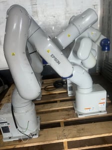 Epson #RVT6L-A901SS, 6 Axis Industrial Robots, 6 Kg 13.2 lb. payload, 900 Mm 35.4" reach, 2021 (6 available)