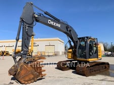 John Deere 245GLC, 9830 hours, S/N: 1FF245GXKJF800581, 2018