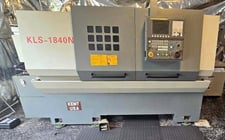 Kent #KLS-1840N, CNC Lathe, 18.1" swing, 39.4" machining length, 220V, 3-phase, 60 Hz, coolant system