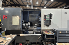 Haas #ST-40T, 2-Axis CNC Lathe, 34.5" swing, 25.5" turning diameter, 44" machining length, 15" chuck, 4" bar