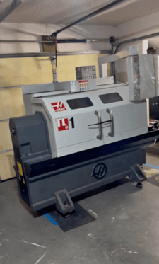 Haas #TL-1, 2-Axis CNC Lathe, 20" swing, 16" turning diameter, 30" machining length, 8" chuck, 12 HP, 2000