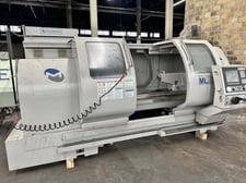 Milltronics #ML22, CNC Lathe, 23" swing, 40" machining length, 12" chuck, 3" bar, 24 HP, 2000 RPM, tailstock