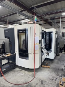 DMG Mori Seiki #NHX-4000, 4-Axis Horizontal Machining Center, 22" X, 22" Y, 26" Z, 15 HP, 15000 RPM, 60