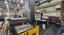 5" Olympia #HT120X100, Horizontal Table Type Boring Mill, 118" X, 98" Y, 51" Z, 27.5" width, 47" x63" table