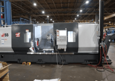 Haas #ST-55, Multi-Axis CNC Lathe, 34.5" max swing, 80" machining length, 12.5" bar, 26" chucks, 12-station