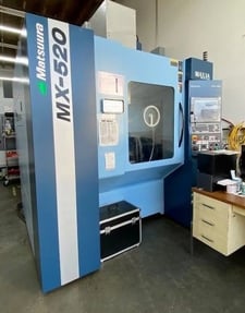 Matsuura #MX-520, 5-Axis Vertical Machining Center, 24.8" X, 22" Y, 20" Z, 15 HP, 20000 RPM, 60 automatic
