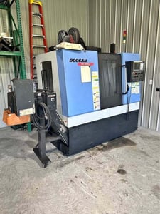 Daewoo Doosan #DMV-3016L, Vertical Machining Center, 30" X, 16" Y, 20" Z, 15 HP, 8000 RPM, 30 automatic tool