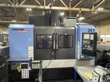 Daewoo Doosan #Mynx-6500/50, Vertical Machining Center, 50" X, 26.4" Y, 24.6" Z, 30 HP, 10000 RPM, 30