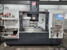 Haas #VF-4, Vertical Machining Center, 50" X, 20" Y, 25" Z, 30 HP, 8100 RPM, 20 automatic tool changer, 18"
