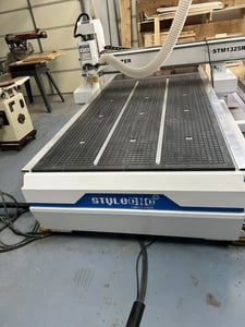 Stylecnc #STM1325-R1, CNC router with rotary axis, 4' x 8', 4 HP, control cabinet with pendant, 2022