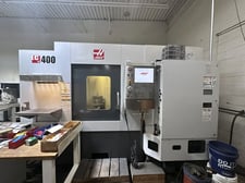 Haas #EC-400, CNC horizontal machining center, 24+1 automatic tool changer, 22" X, 25" Y, 22" Z, #40, 15.75"