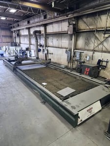 Vicon #Monarch, CNC plasma table, 10' x40'tbl., 400 amps., Hypertherm HPR400XD, Donaldson Torit Downflo