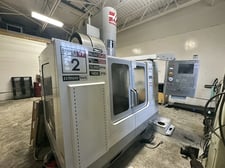 Haas #VF-2SSYT, CNC vertical machining center, 24+1 automatic tool changer, 30" X, 20" Y, 20" Z, 12000 RPM