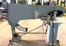 Hammond #6A-LH, backstand w/ air tension, Floor Stand, Belt Guard