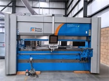 105 Ton, Prima Power #eP-1030, electric press brake, 10' overall, 124" between housing, 12.2" stroke, 24"