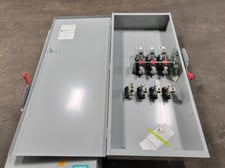 400 Amp. Siemens GF325N, Fusible Safety Disconnect Switch, 240 Volts, 3P, 125HP, VB II, unused