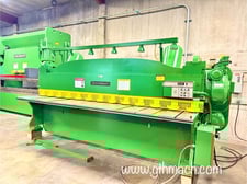 1/4" x 12' Cincinnati #2CC12, Mechanical Shear, 12' between housing, 60 SPM, 48" front operated power back