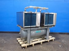 Airtech #SCS-3AL2281-2TAN-N-FPA, Vacuum Pump, 160 gallon capacity, (2) 10 HP, 460 V., 2013