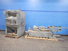 48" x 44" x 41" Pangborn #4800-3, Blast Cabinet, w/Dust Collector & Foot Switch, 3 HP, 2000