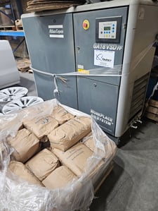 26 HP ATLAS COPCO GA18VSD FF Air Compressor - 5065 r/min for Sale