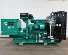 1000 KW Cummins #DQFAD, diesel generator set, 277/480 Volts, 3-phase, 1800 RPM, EPA Tier 2, 2024