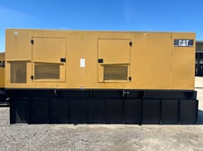 500 KW Caterpillar #3456, diesel generator set, 277/480 Volts, 306 hours, 1800 RPM, EPA Tier 1, sound