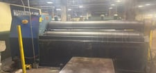 10' x 1/2" Sergi #C.I.3050X10/12, fully hydraulic 3-roll double pinch plate bending roll, 2001