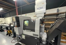 Tsugami #BW129Z-I, CNC Swiss lathe, Fanuc 31iB, LNS GT 112-E magazine barfeed, LNS chip conveyor, 2019