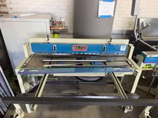 16 gauge x 52" Baileigh #SF-5216E, manual foot shear