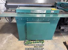 Rams, sheet Metal Equipment Co, 20-28 gauge, 5 HP, hinged table top, 2014