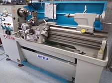 14"/20" x 40" Acra #ATEL1440C, engine lathe, 6" 3-jaw chuck, 8" 4-jaw chuck, 1-1/2" bore, D1-4, coolant