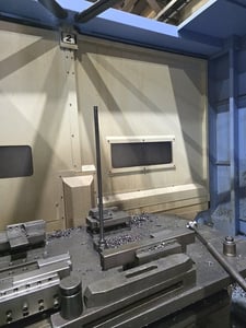 Daewoo Doosan #NHM-8000, CNC horizontal machining center, 60 automatic tool changer, 55.1" X, 41.3" Y, 47.2"